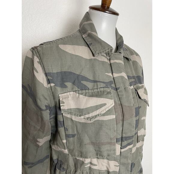 Rails Jacket Whitaker Sage Camo Utility Faux Fur Lined Outdoors FLAW - Picture 6 of 16